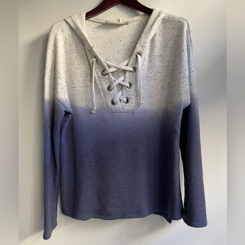 Vintage Havana lace up hoodie